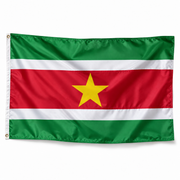 Drapeau du Suriname — photo produit réaliste en polyester