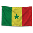 Drapeau du Sénégal – Plusieurs Tailles – Polyester Résistant — photo réaliste