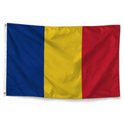 Drapeau de la Roumanie – Plusieurs Tailles – Polyester Résistant