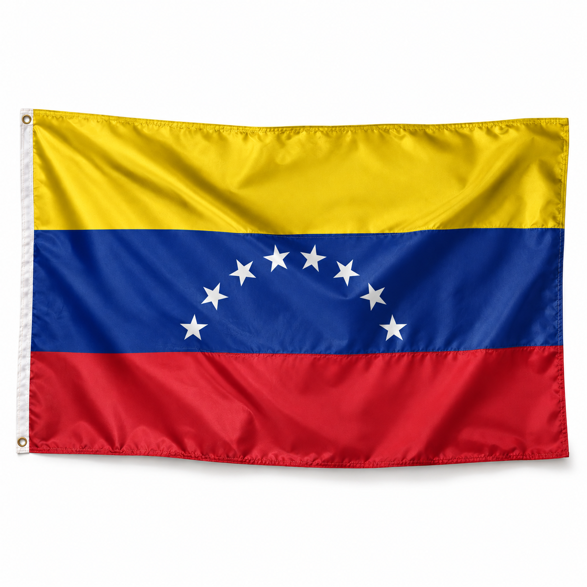 Drapeau Venezuela polyester réaliste