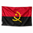 Drapeau de l'Angola – Plusieurs Tailles – Polyester Résistant