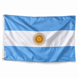 Drapeau de l'Argentine – Plusieurs Tailles – Polyester Résistant