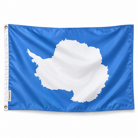 Drapeau de l'Antarctique – Plusieurs Tailles – Polyester Résistant