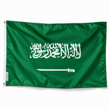 Drapeau de l'Arabie saoudite – Plusieurs Tailles – Polyester Résistant