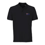 Polo drapeau australie coton bio brodé unisexe élégant