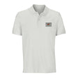Polo drapeau chypre brodé coton bio unisexe élégant