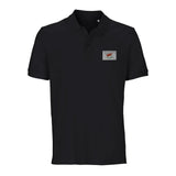 Polo drapeau chypre brodé coton bio unisexe élégant