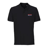 Polo drapeau croatie brodé en coton bio unisexe