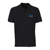 Polo drapeau curaçao coton bio brodé unisexe élégant