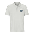 Polo drapeau écosse coton bio brodé style élégant