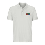 Polo drapeau érythrée coton bio brodé unisexe