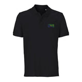 Polo drapeau île christmas coton bio brodé élégant