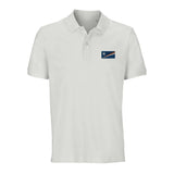 Polo drapeau îles marshall coton bio brodé unisexe
