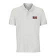 Polo drapeau liberia coton bio brodé style unisexe