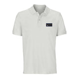Polo drapeau nauru en coton bio brodé unisexe