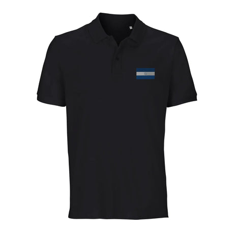 Polo drapeau nicaragua coton bio brodé style élégant