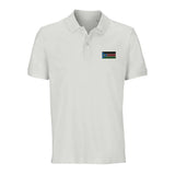 Polo drapeau soudan du sud coton bio brodé unisexe