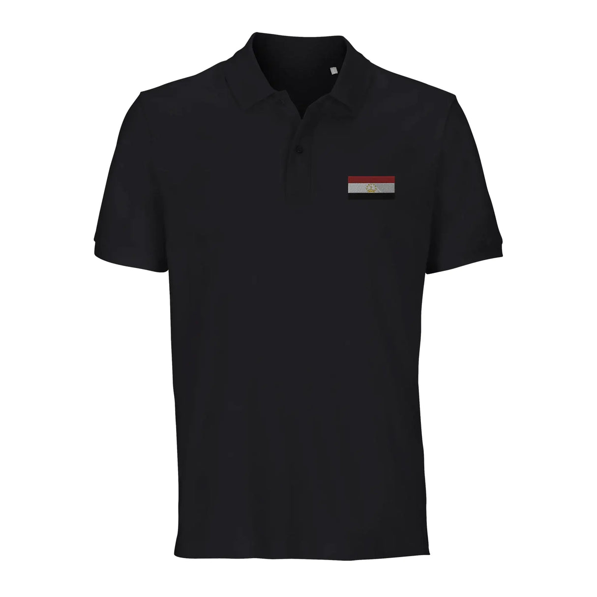 Polo drapeau tadjikistan coton bio brodé unisexe