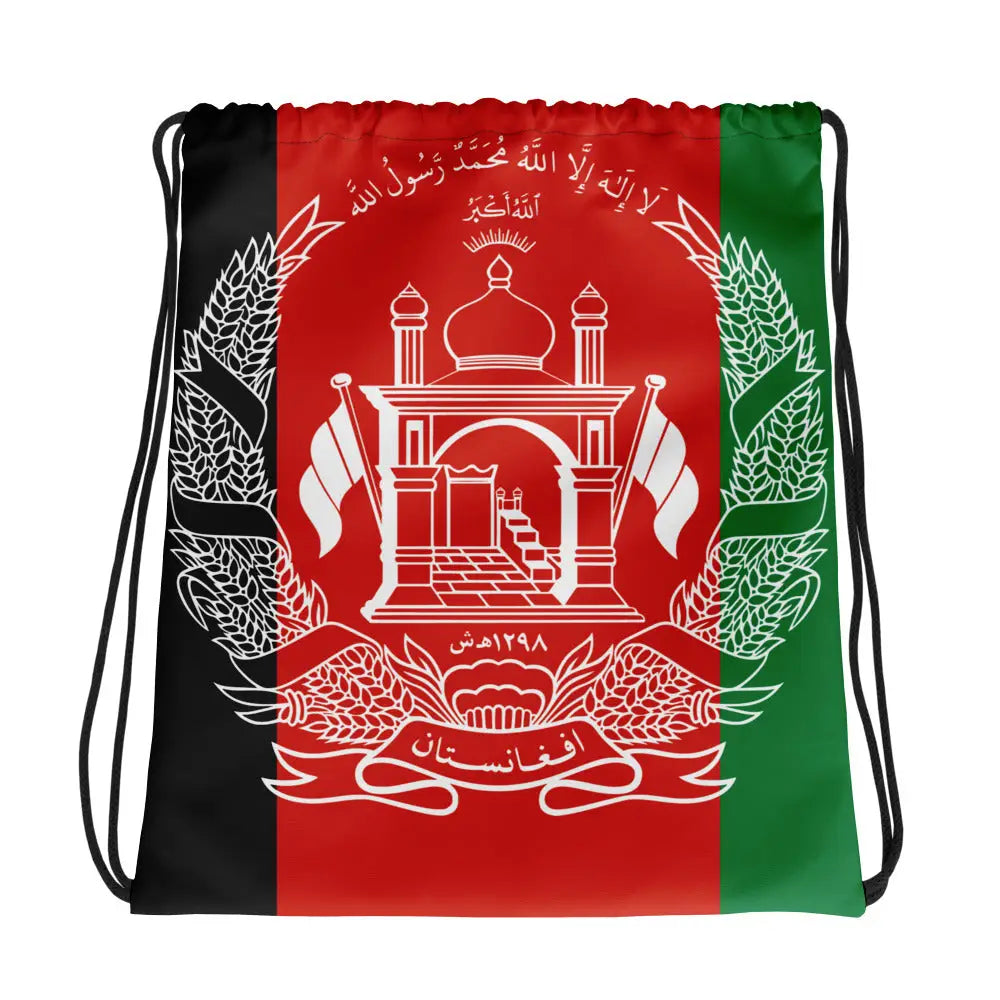 Sac à cordon afghanistan coton polyester léger polyvalent