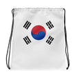 Sac à cordon corée du sud coton polyester léger polyvalent