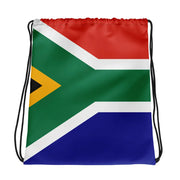 Sac à cordon drapeau afrique du sud coton polyester léger