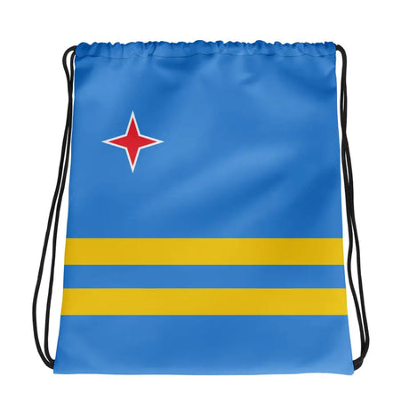 Sac à cordon drapeau aruba coton polyester léger polyvalent