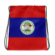 Sac à cordon drapeau belize coton polyester léger polyvalent