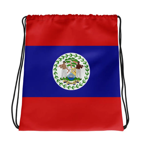 Sac à cordon drapeau belize coton polyester léger polyvalent