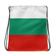 Sac à cordon drapeau bulgarie coton polyester léger sportif