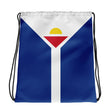 Sac à cordon drapeau de saint-martin - pixelforma