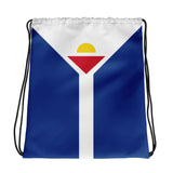 Sac à cordon drapeau de saint-martin - pixelforma