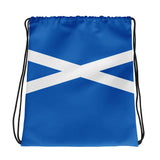 Sac à cordon drapeau écosse coton polyester léger sportif