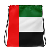 Sac à cordon drapeau émirats arabes coton polyester léger