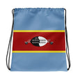 Sac à cordon drapeau eswatini coton polyester léger