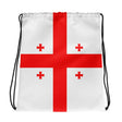 Sac à cordon drapeau géorgie coton polyester léger
