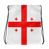 Sac à cordon drapeau géorgie coton polyester léger