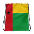 Sac à cordon drapeau guinée-bissau coton polyester léger