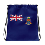 Sac à cordon drapeau îles caïmans coton polyester léger