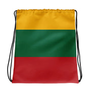 Sac à cordon drapeau lituanie coton polyester léger