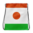 Sac à cordon drapeau niger coton polyester léger polyvalent