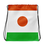 Sac à cordon drapeau niger coton polyester léger polyvalent