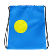 Sac à cordon drapeau palaos coton polyester léger