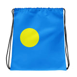 Sac à cordon drapeau palaos coton polyester léger
