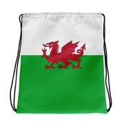 Sac à cordon drapeau pays de galles coton polyester léger