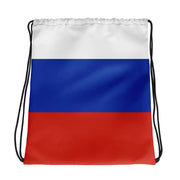 Sac à cordon drapeau russie coton polyester style sportif