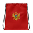 Sac à cordon monténégro coton polyester style sportif