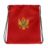 Sac à cordon monténégro coton polyester style sportif