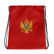 Sac à cordon monténégro coton polyester style sportif