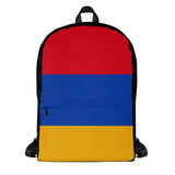Sac à dos drapeau arménie polyester résistant et léger