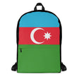 Sac à dos drapeau azerbaïdjan polyester léger sport